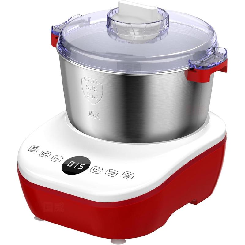 Last Day 50% OFF🔥 7Qt Mixer with smart ferment, 304 steel bowl, face-up touch panel, and easy-clean design—ideal for bread & pizza